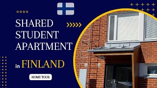 Student shared apartment in Finland  Home tour [upl. by Mireielle]