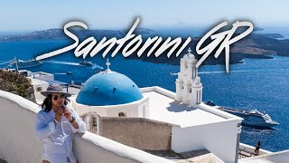 Walking through Santorini Greece 360 Tour [upl. by Ailil262]