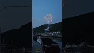 Cooperstown fireworks 2024 Induction [upl. by Custer]