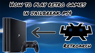 How to play old retro games on PS4 using RetroArch [upl. by Grote224]