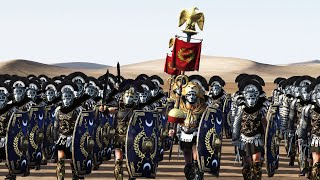 4800 Citizen Milita Vs 2400 Elite Praetorian  Total War Rome 2 [upl. by Donalt]