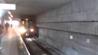 A DLR terminating at Lewisham going to bank [upl. by Yesak]