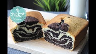 Soft Moist Marble Butter Cake [upl. by Htesil]