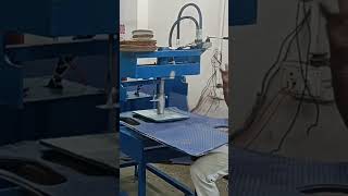 Sleeper making machine chappal banane ki machine youtubeshorts new shorts [upl. by Nagard]