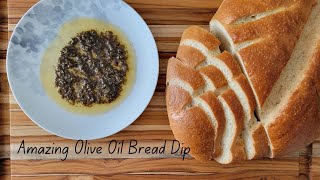 Olive Oil Bread Dip [upl. by Bonine]