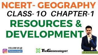 Resources amp DevelopmentNCERT Geography Chapter 1Class 10 [upl. by Maisel]