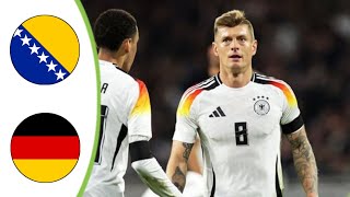 BosniaHerzegovina vs Germany  Extended Highlights amp All Goals 2024 HD [upl. by Natanoy]