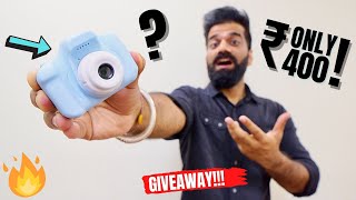 My ₹400 Digital Camera  Cheapest Camera  Giveaway🔥🔥🔥 [upl. by Stoecker]