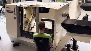 DMG MORI EcoTurn 450 CNC Lathe Mach4Metal siemens 840d SL SlimLine 22 [upl. by Adriano]