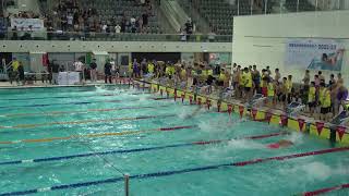 20230528 4K HKGSA SC AG Champ 4x50 Freestyle relay Lau Kin Hei James 2324 [upl. by Wakeen]