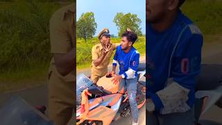 helmet kaha hai Apka 🙏💯💪 comedy funny short video viral 👍✅ [upl. by Einegue]