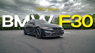 BMW F30 320D Sport Doughnuts Drone Commercial [upl. by Shirlie129]