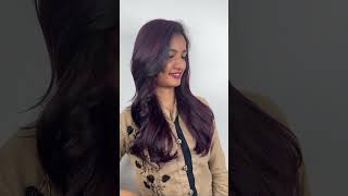 VIBRANT REDS  RED WITH VIOLET TONE 5565 COLOR TOUCH Naveenwella haircolor hairstyle [upl. by Nehr]