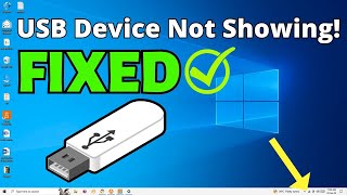 USB Storage Devices not showing Connecting in Windows 10 11 PCs Solved [upl. by Yrrep]