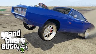 COME IMPENNARE CON LAUTO SU GTA 5 ita  IMPENNARE amp DRIFTARE CON L AUTO Su GTA 5 DODGE Di FampF [upl. by Lancey]