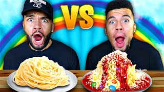 EIS ESSEN VS ECHTES ESSEN CHALLENGE [upl. by Grantland]