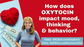 Oxytocin and Mental Health  How it impacts mood thinking and behavior [upl. by Abagail]