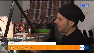 Rai3 Intervista a Pierluigi Rocca e Nanni Rocca mentre realizzano gioielli in filigrana [upl. by Hynda644]