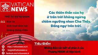 Radio thứ Tư 02102024  Vatican News Tiếng Việt [upl. by Eerised984]