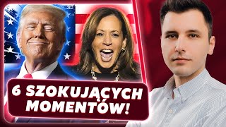 6 NAJCIEKAWSZYCH momentów kampanii wyborczej w USA [upl. by Ahsienroc]