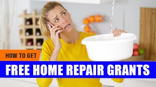 How to Get Free Home Repair Grants amp Free Disability Modifications [upl. by Krm]