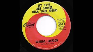 Wanda Jackson amp The Party Timers  My Days Are Darker Than Your Nights [upl. by Inaffit]