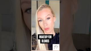 Makeup for blonds how to look 10 years younger makeupover40 agedefyingbeauty makeuptutorial [upl. by Libys]