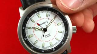 Russian Alarm Watch Russischer Wecker Kaliber 26121 [upl. by Ahsaeyt759]