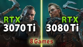 RTX 3070 Ti vs RTX 3080 Ti  1440p 4K [upl. by Sassan]