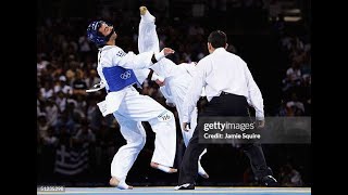 Olympic Games 80kg Final KO  Athens 2004 Greece vs Korea  Real Taekwondo [upl. by Odo]