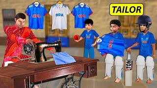 Garib Darji Beta Ka Indian Cricket Tshirt World Cup 2023 Hindi Kahani Hindi Moral Stories Comedy [upl. by Oirasec]