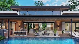 25 ACRES – 3 Bedroom Preconstruction Luxury Modern Tropical Home [upl. by Lupiv509]