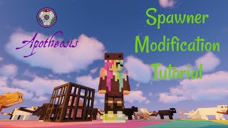 Apotheosis Spawner Modifications Tutorial  Apotheosis Minecraft  Glitterati Gaming [upl. by Narej]