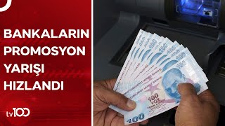 Bankalar Emekli Maaşı İçin Ne Kadar Promosyon Veriyor  TV100 Haber [upl. by Sewel]