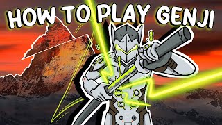 HOW TO PLAY GENJI IN OVERWATCH 2 [upl. by Assed144]