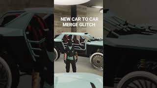 NEW CAR TO CAR MERGE GLITCH gtaonline gta5glitch gaming glitch raceralsrl [upl. by Alilad47]