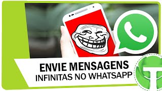 Como enviar mensagens infinitas no WhatsApp [upl. by Timotheus998]