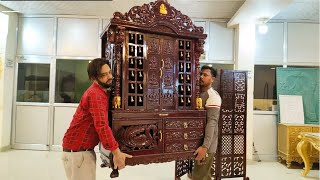 Ashtalaxmi Temple  Modern Wooden Mandir Wholesaler  Delivery Anywhere in the World  aarsun [upl. by Verger]