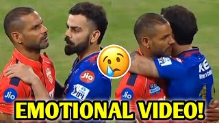 Virat Kohli amp Shikhar Dhawan Emotional Viral Video 🥺❤️ Virat Dhawan IPL 2024 Cricket News Facts [upl. by Boulanger]