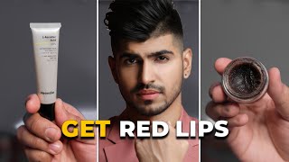 How to get Pink Lips  Dark Lips to Red Lips  Lip Treatment [upl. by Aldos]