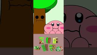 KIRBY VS MRTREE INCREDIBOX SPRUNKI  GREEN CHOCOLATE EMOJI MUKBANG [upl. by Gradey894]