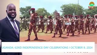 UGANDA 62ND INDIPENDENCE DAY IN BUSIA MILLITARY PARADE [upl. by Yanffit]