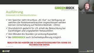 GREENROCK Webinar  Installation [upl. by Tedmund]