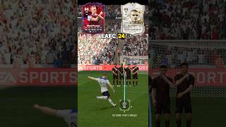 WardProwse vs David Beckham FK FIFA 22  FC 24 football shorts [upl. by Cindi]