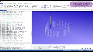 PowerMill Helical Post Processor [upl. by Lrat]