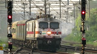 THANGAM WAP7  Tuticorin  Chennai Egmore Pearl City Superfast Express  Indian Railways [upl. by Huba158]