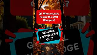 General Knowledge Quiz Part 84  Can you get 55 generalknowledgequiz quizchallenge [upl. by Jacquenette]