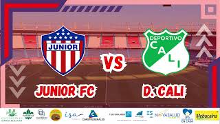 JUNIOR FC VS D CALI  LIGA BETPLAY DIMAYOR  FECHA 19  AUDIO EN VIVO [upl. by Wilburn435]