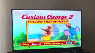 Review of Curious George 2 Follow That Monkey 2009 DVD [upl. by Palecek]