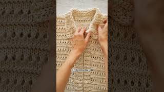 Chaleco en dos agujas con un punto que te va a enamorar Tutorial tricot tejer dosagujas jersey [upl. by Mauralia274]